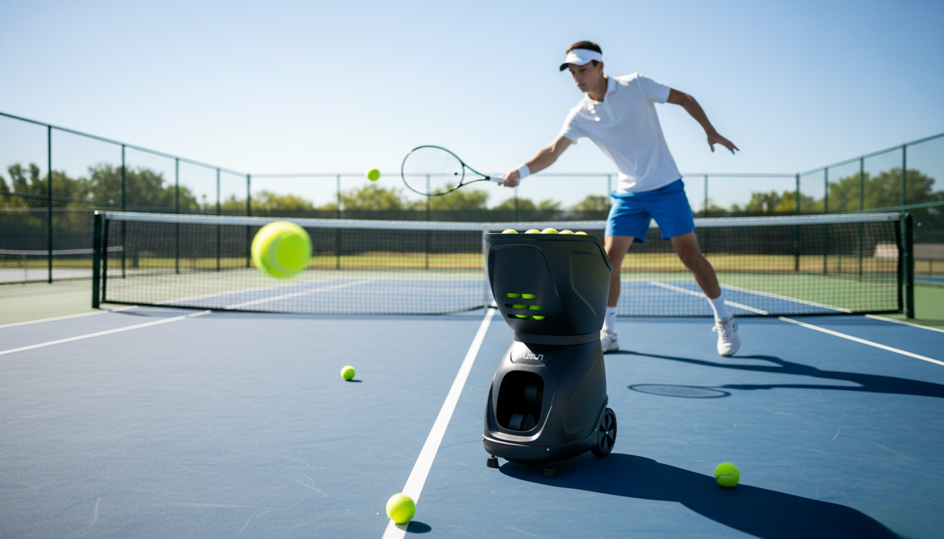 Best Tennis Ball Machine for Efficient Tennis Training