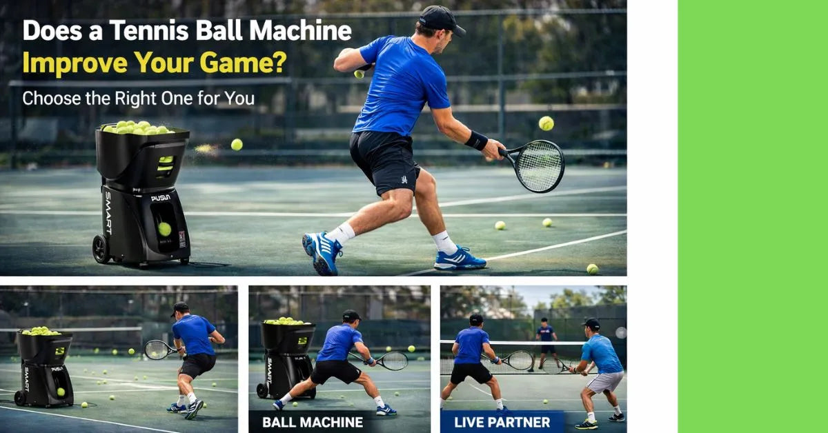 Does a Tennis Ball Machine Improve Your Game?