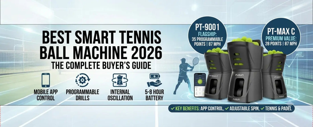 Best Smart Tennis Ball Machine 2026