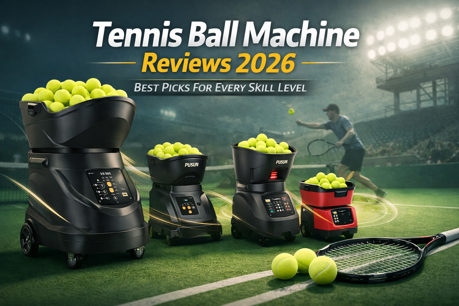 Best Tennis Ball Machine Reviews 2026