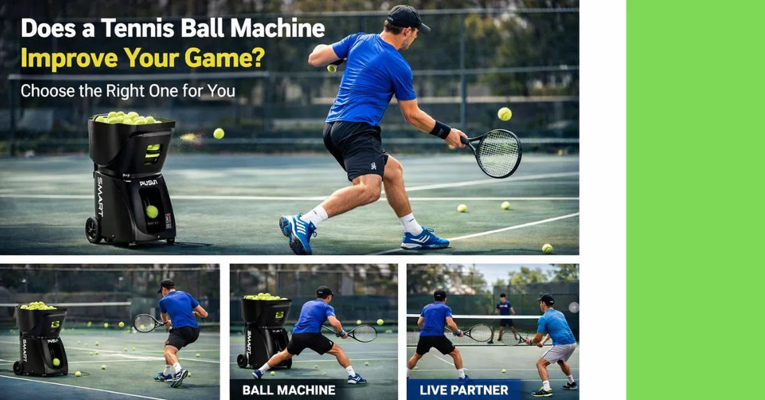 Does a Tennis Ball Machine Improve Your Game?
