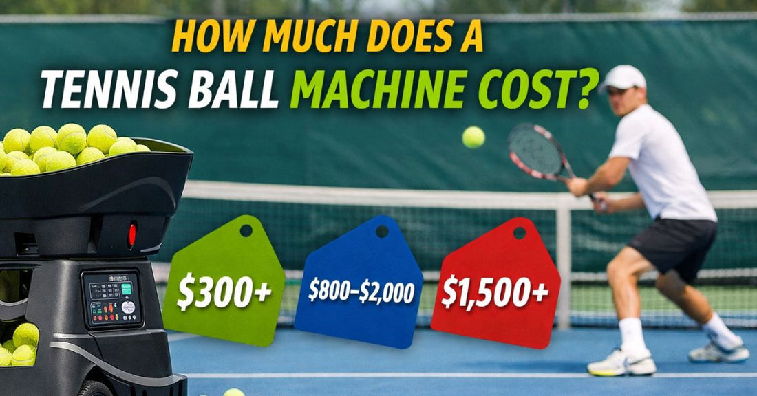 How Much Does A Tennis Ball Machine Cost?