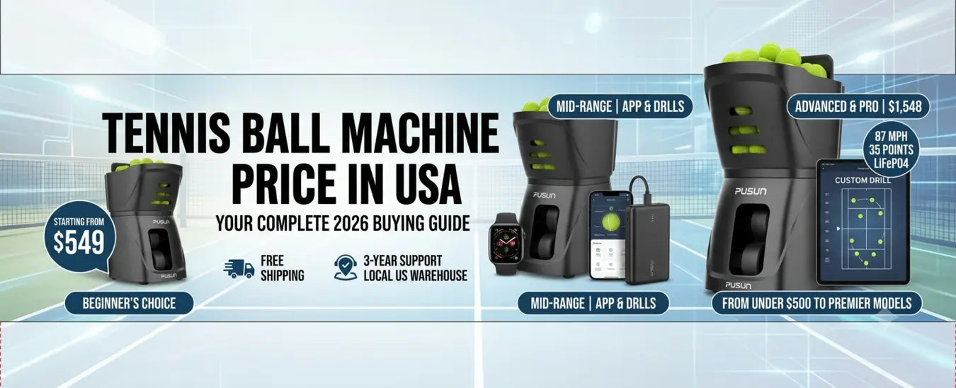 Tennis Ball Machine Price in USA  Complete 2026 Buying Guide