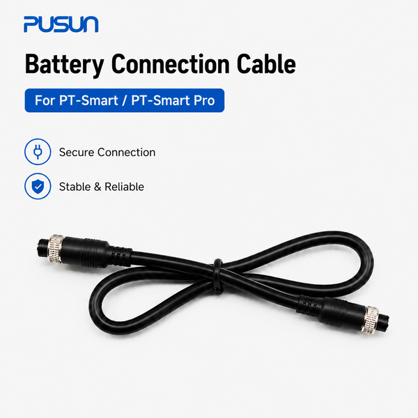 PUSUN Tennis Ball Machine External Battery Connection Cable