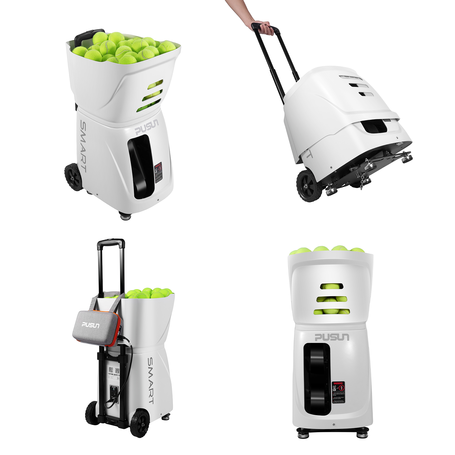 PUSUN PT-Smart: Best-Selling AI Tennis & Padel Ball Machine with App Control