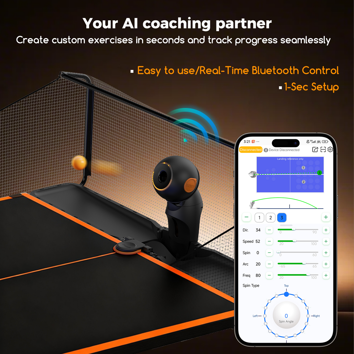 DORA Pro Table Tennis Robot