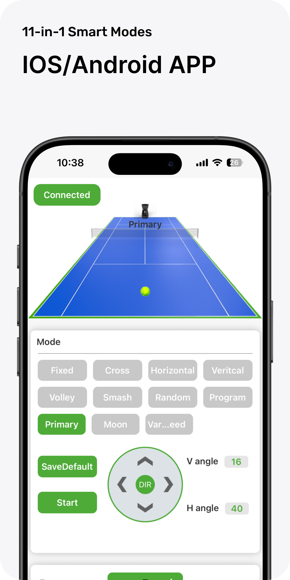PT-9001 Tennis Ball Machine