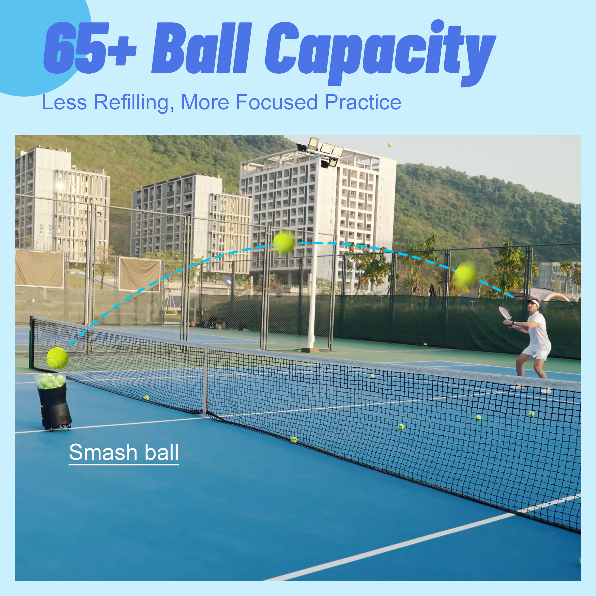 PT-MiniPro Tennis Ball Machine