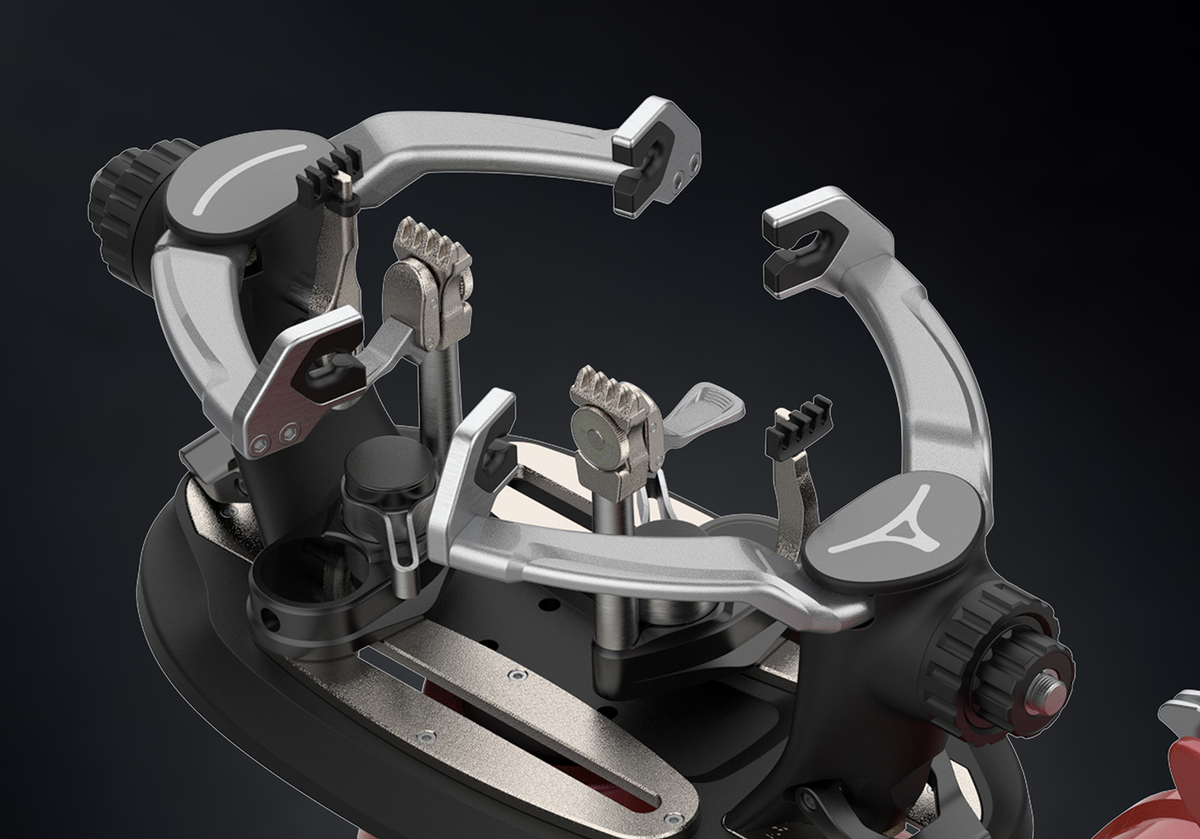 K-Shaped Six-Point Mounting