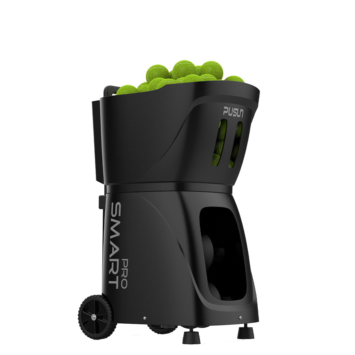 PUSUN Smart Pro Tennis Ball Machine With AI Smart Drills & Long Battery Life