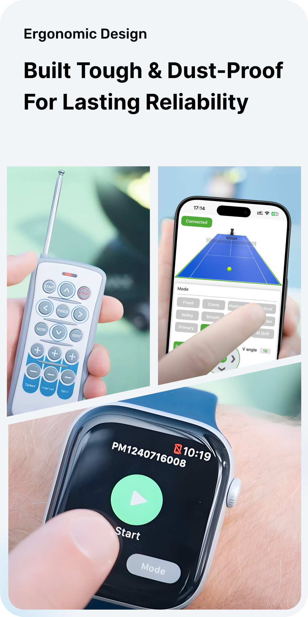 PT-Smart Tennis Ball Machine