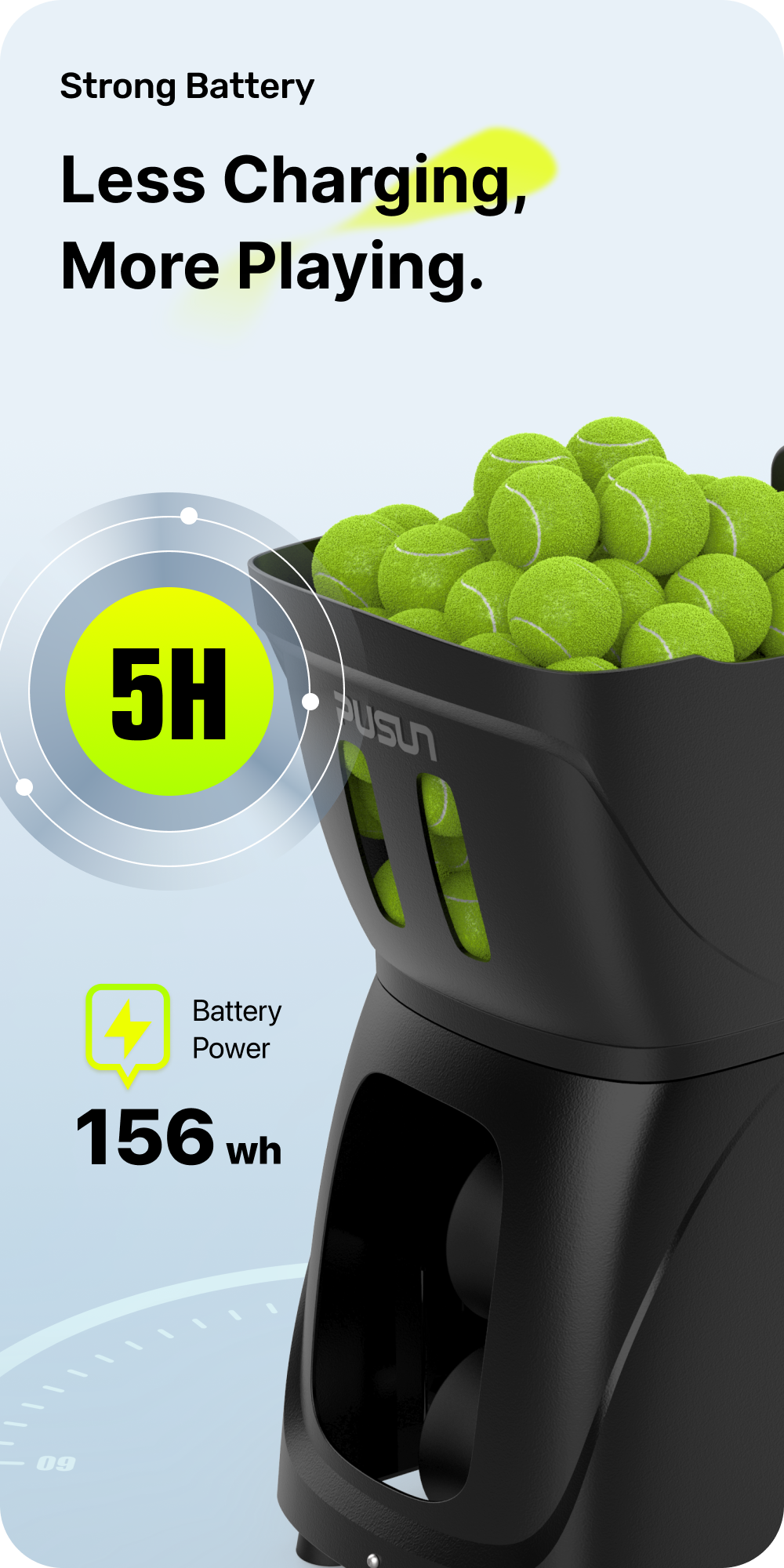 PT-Smart Pro Tennis Ball Machine